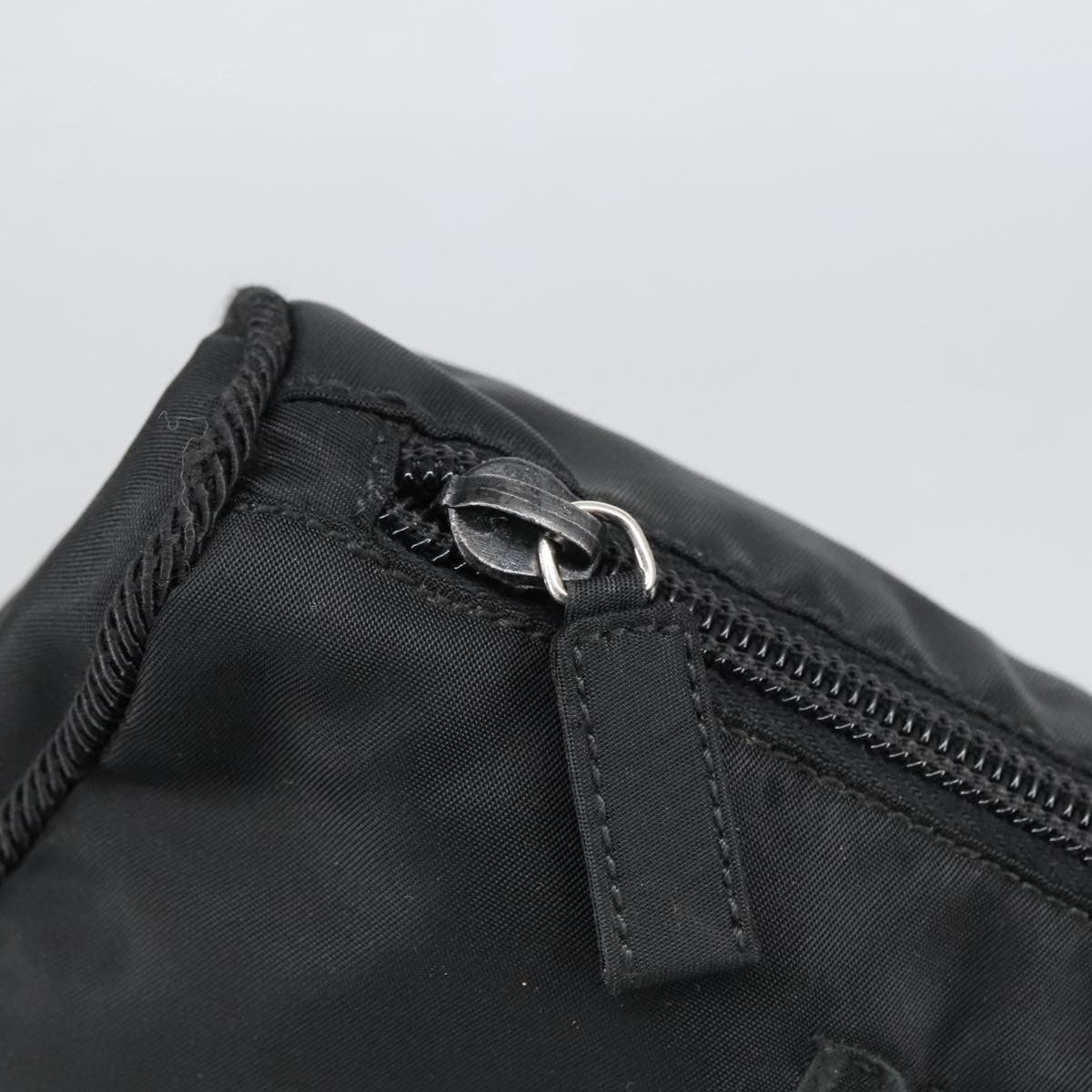 Prada Toiletry Pouch Tessuto Black Nylon Clutche & Pouche Bag (Pre-Owned)