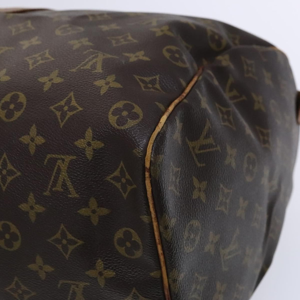 Louis Vuitton Keepall Bag Monogram Canvas Brown Canvas Travel Bag Bag (Pre-Owned)