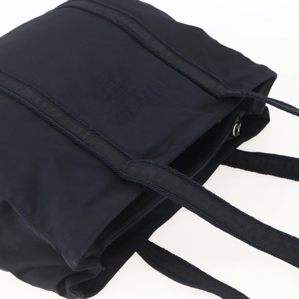 Prada Vintage Shoulder Bag Tessuto Black Nylon Shoulder Bag Bag (Pre-Owned)