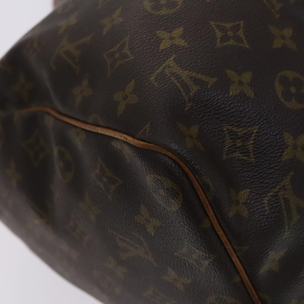 Louis Vuitton Keepall Bag Monogram Canvas Brown Canvas Travel Bag Bag (Pre-Owned)