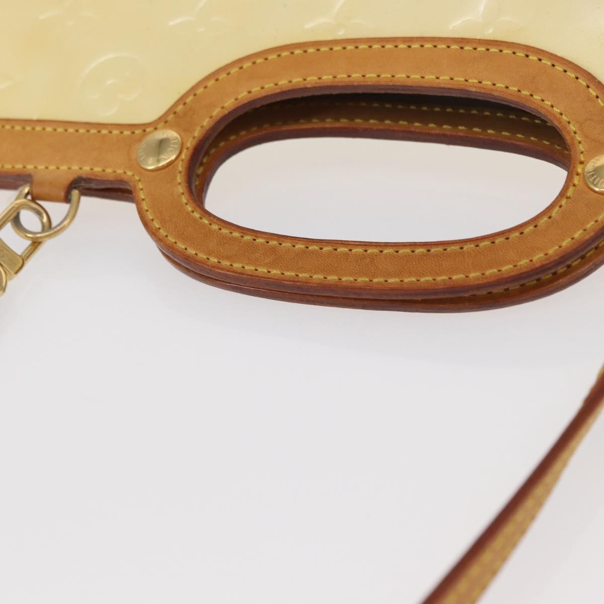 Louis Vuitton Roxbury Drive Handbag Monogram Vernis Yellow Patent_Leather Handbag (Pre-Owned)