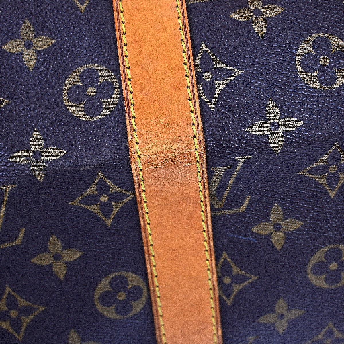 Louis Vuitton Keepall Bag Monogram Canvas Brown Canvas Travel Bag Bag (Pre-Owned)