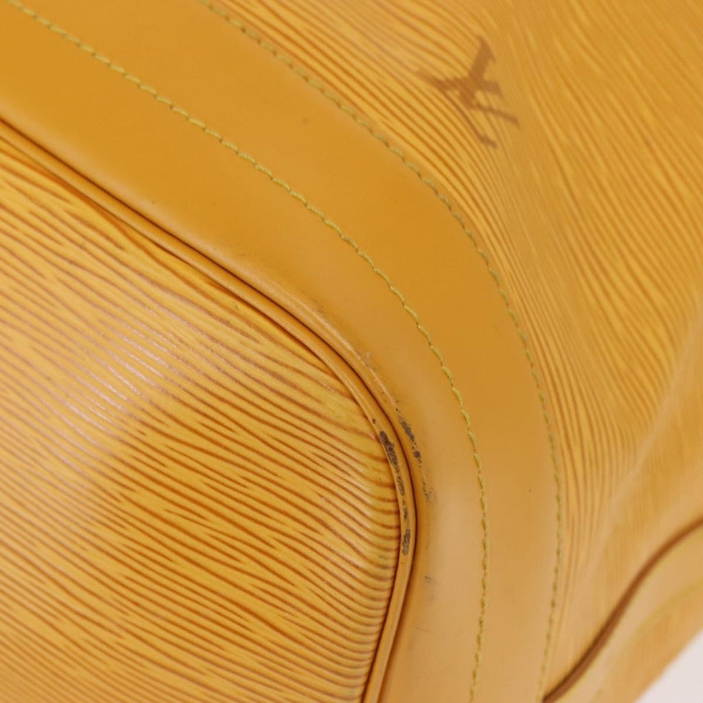 Louis Vuitton Noe Handbag Epi Leather Yellow Leather Shoulder Bag Bag (Pre-Owned)