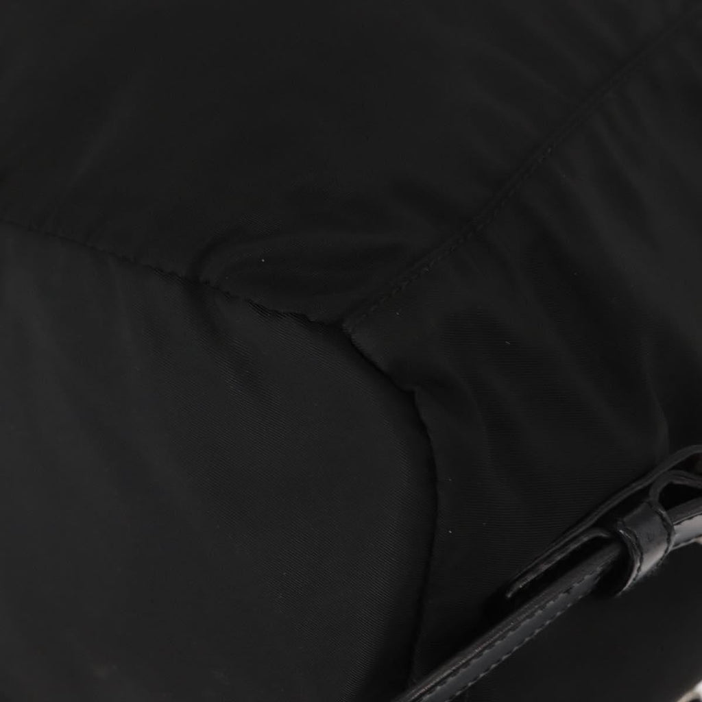 Prada Front Pocket Backpack Tessuto Black Nylon Backpack Bag (Pre-Owned)