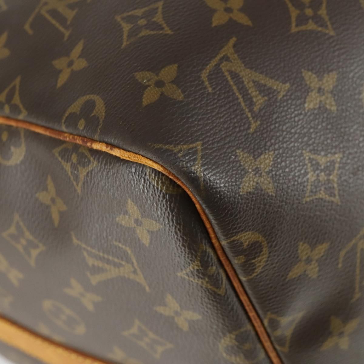 Louis Vuitton Keepall Bag Monogram Canvas Brown Canvas Travel Bag Bag (Pre-Owned)