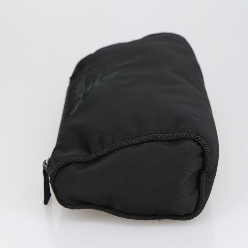 Prada Toiletry Pouch Tessuto Black Nylon Clutche & Pouche Bag (Pre-Owned)