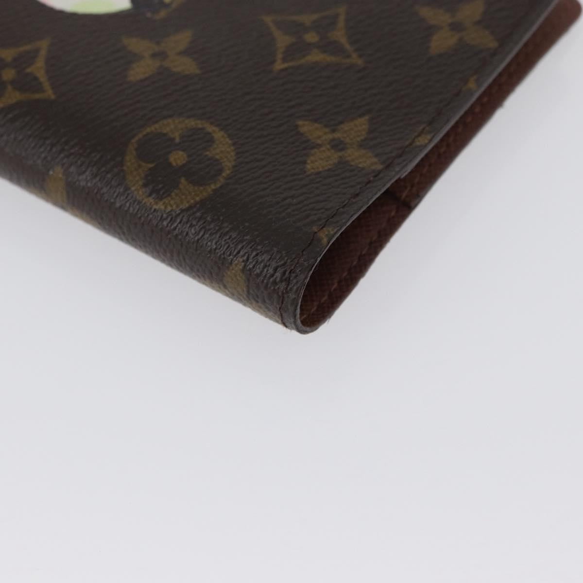 Louis Vuitton Agenda Cover Monogram Panda Brown Canvas Wallets Accessory (Pre-Owned)