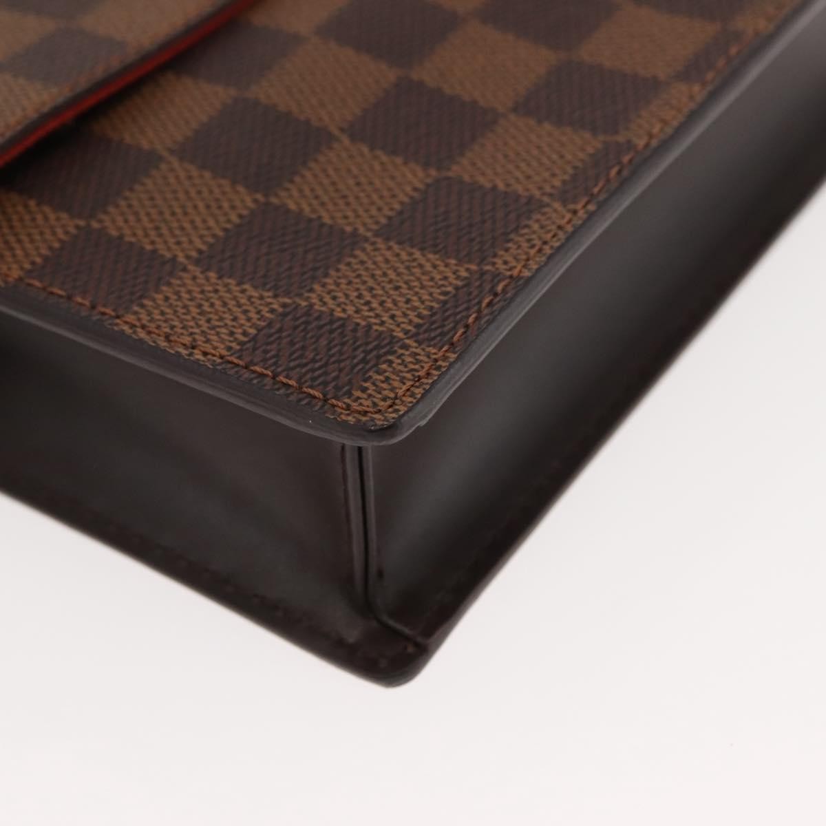 Louis Vuitton Portobello Messenger Damier Brown Canvas Shoulder Bag Bag (Pre-Owned)