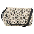 Chanel Floral Cc Flap Bag Leather White Leather Shoulder Bag Bag (Pre-Owned)