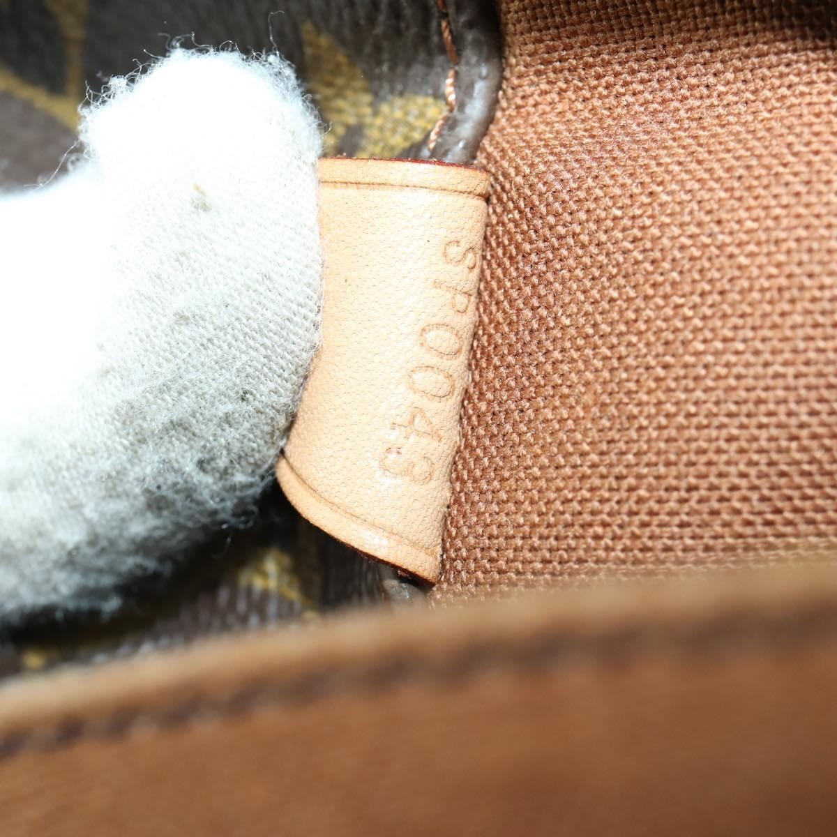 Louis Vuitton Abbesses Messenger Bag Monogram Canvas Brown Canvas Shoulder Bag Bag (Pre-Owned)