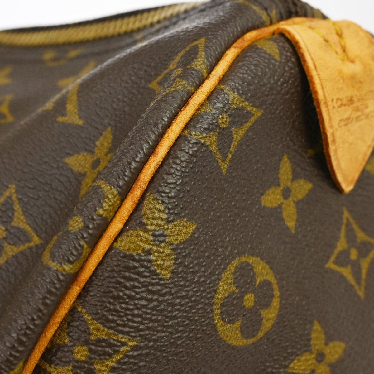 Louis Vuitton Keepall Bag Monogram Canvas Brown Canvas Travel Bag Bag (Pre-Owned)