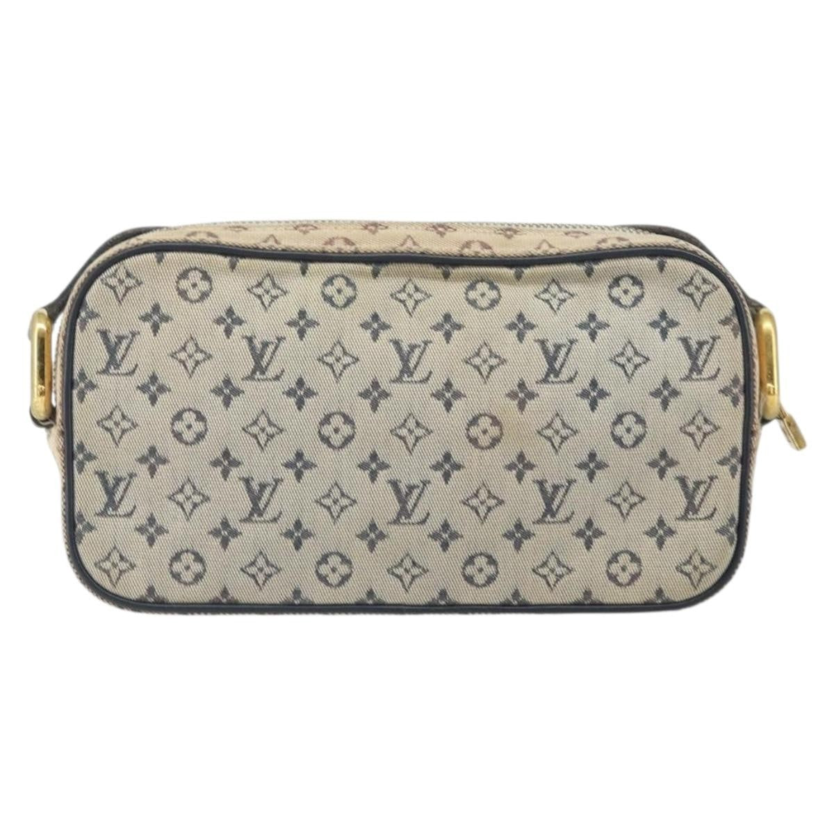 Louis Vuitton Juliette Crossbody Bag Mini Lin Blue Canvas Shoulder Bag Bag (Pre-Owned)