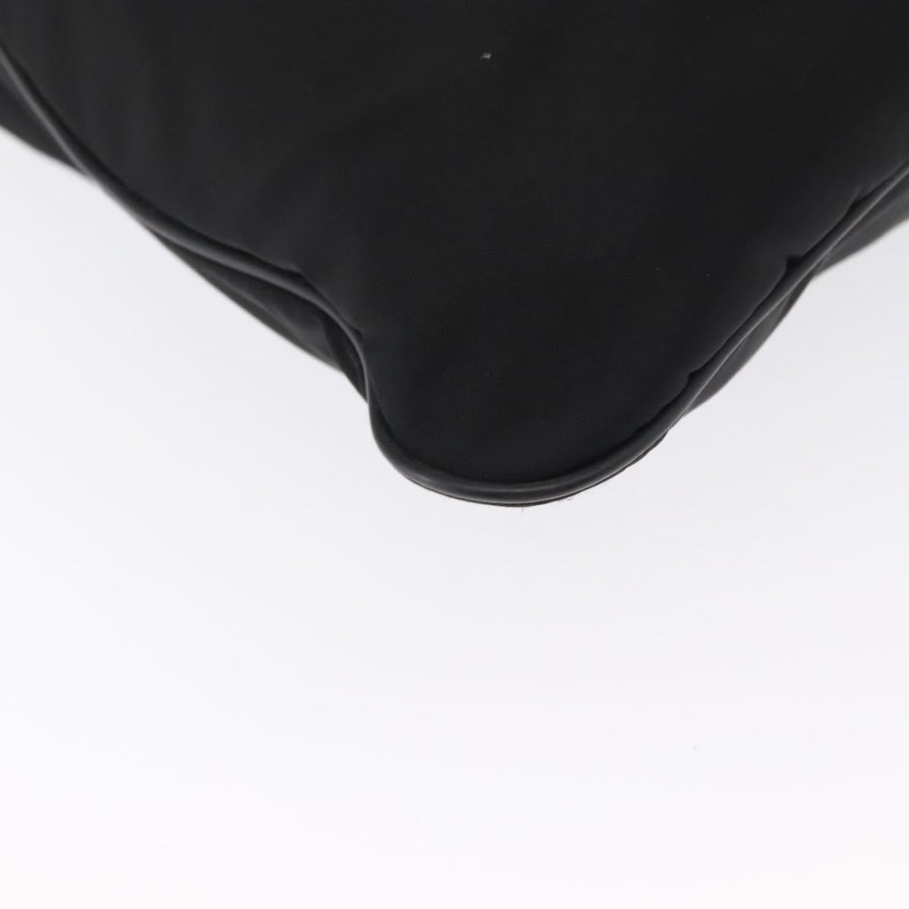 Prada Front Pocket Messenger Bag Tessuto Black Nylon Shoulder Bag Bag (Pre-Owned)