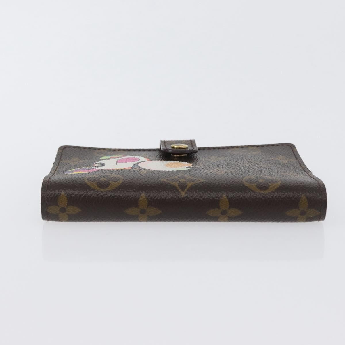 Louis Vuitton Agenda Cover Monogram Panda Brown Canvas Wallets Accessory (Pre-Owned)