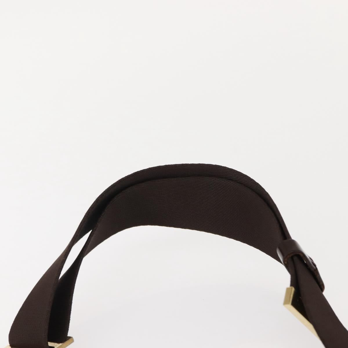 Louis Vuitton Geronimos Waist Bag Damier Brown Canvas Shoulder Bag Bag (Pre-Owned)