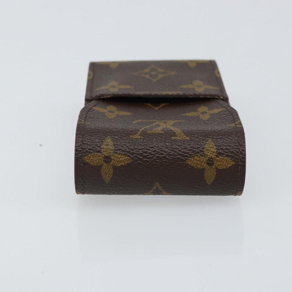 Louis Vuitton Etui Cigarette Case Monogram Canvas Brown Canvas Wallets Accessory (Pre-Owned)