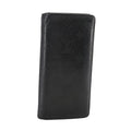Louis Vuitton Brazza Long Bifold Wallet Monogram Shadow Black Leather Wallets Accessory (Pre-Owned)