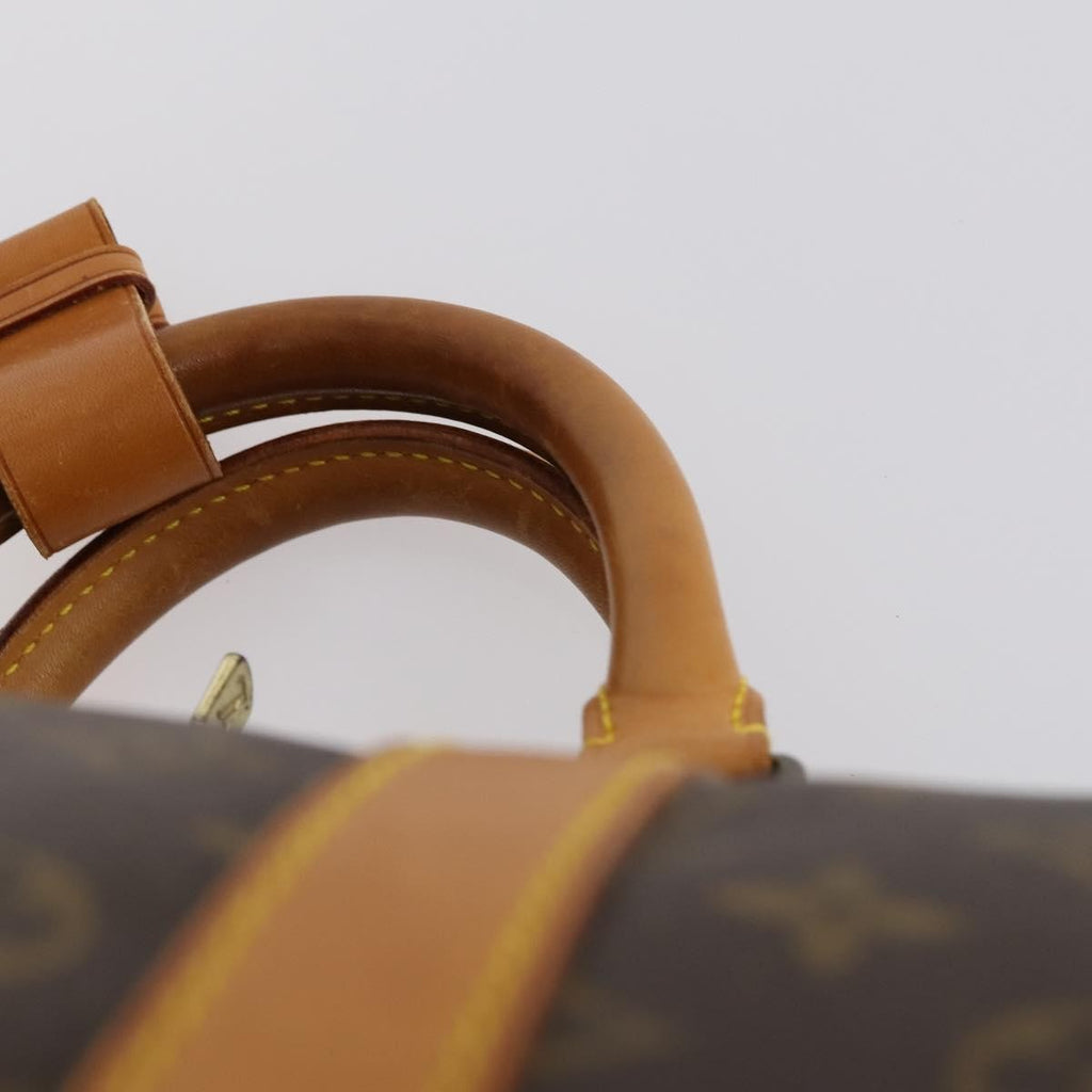 Louis Vuitton Keepall Bag Monogram Canvas Brown Canvas Travel Bag Bag (Pre-Owned)