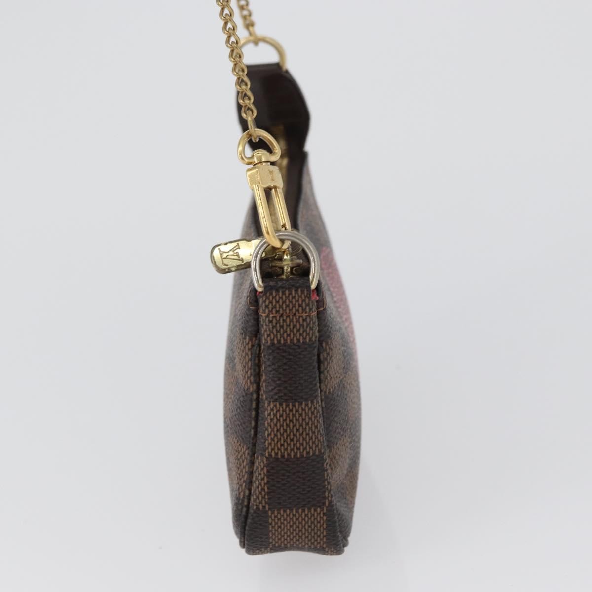 Louis Vuitton Pochette Accessoires Limited Edition Damier Brown Canvas Clutche & Pouche Bag (Pre-Owned)