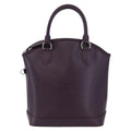 Louis Vuitton Lockit Handbag Epi Leather Purple Leather Handbag (Pre-Owned)