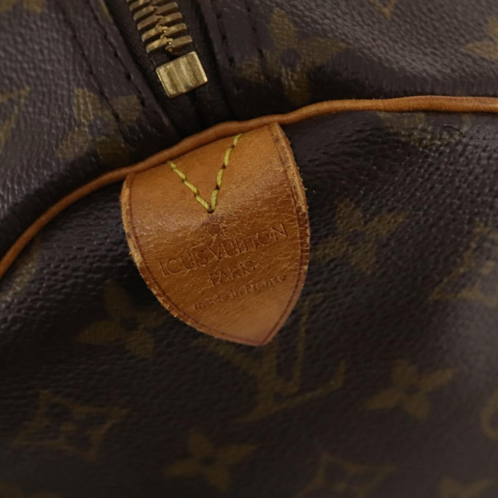 Louis Vuitton Keepall Bag Monogram Canvas Brown Canvas Travel Bag Bag (Pre-Owned)