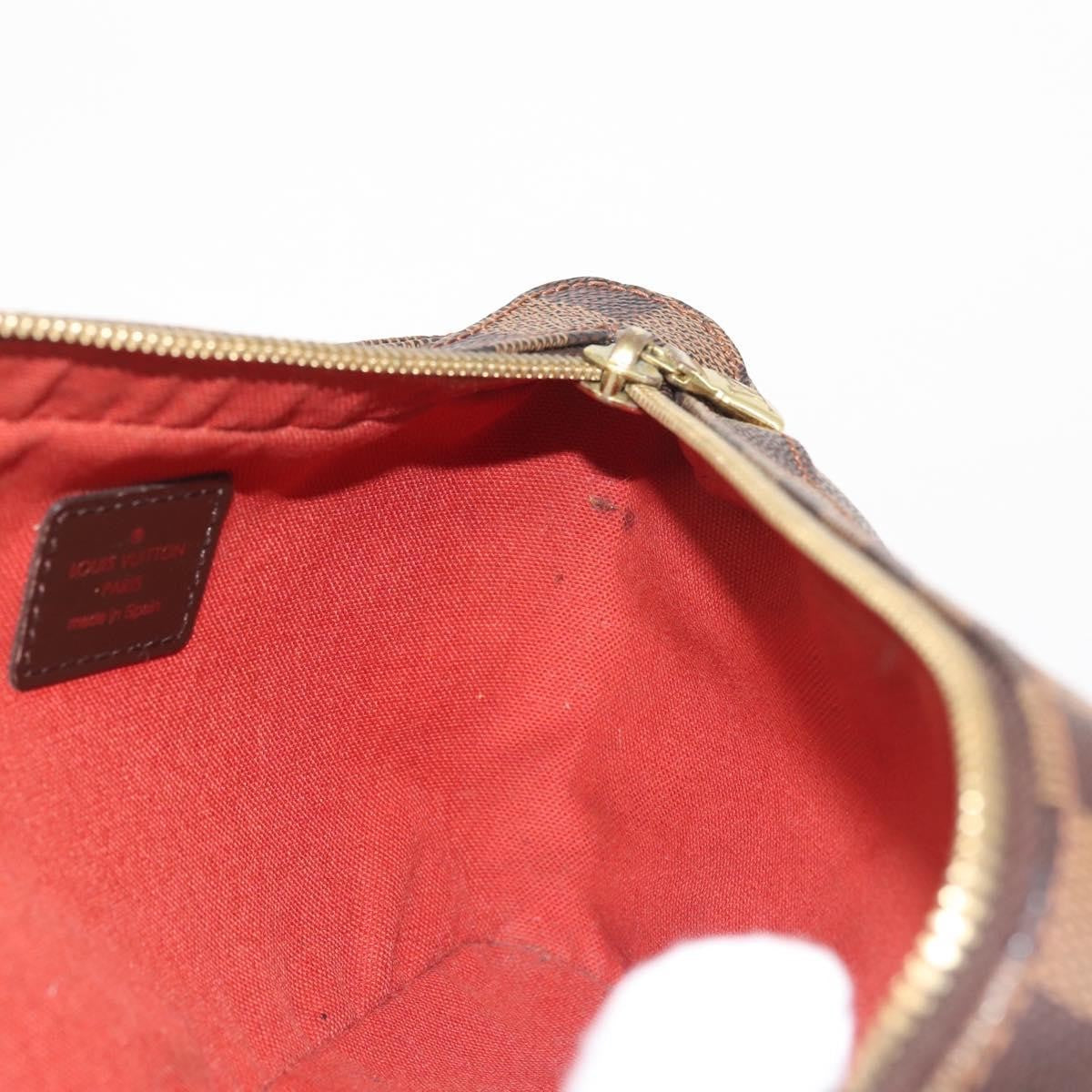 Louis Vuitton Geronimos Waist Bag Damier Brown Canvas Shoulder Bag Bag (Pre-Owned)