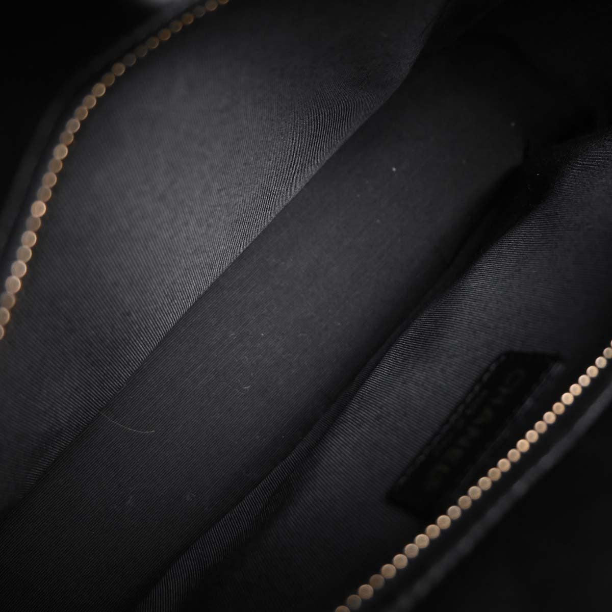 Chanel Chocolate Bar Cc Tote Quilted Leather Black Leather Tote Bag Bag (Pre-Owned)