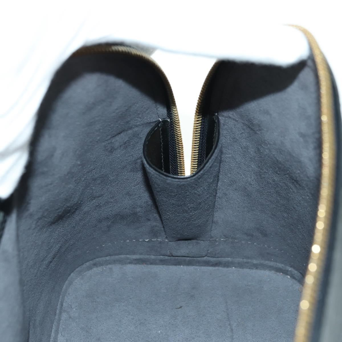 Louis Vuitton Alma Handbag Epi Leather Black Leather Handbag (Pre-Owned)