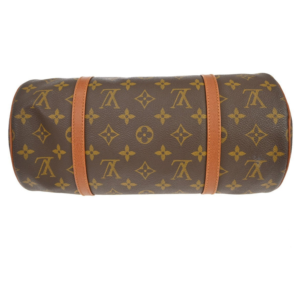 Louis Vuitton Papillon Handbag Monogram Canvas Brown Canvas Handbag (Pre-Owned)