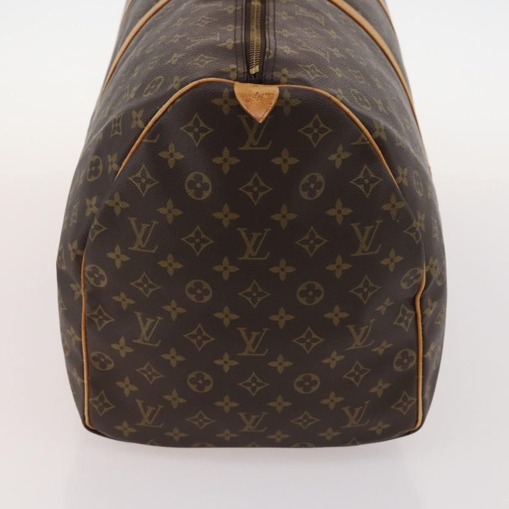 Louis Vuitton Keepall Bag Monogram Canvas Brown Canvas Travel Bag Bag (Pre-Owned)