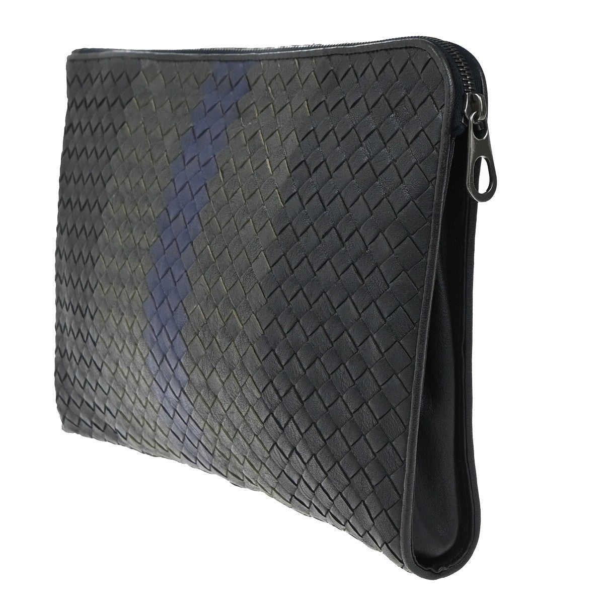 Bottega Veneta Portfolio Pouch Intrecciato Nappa Multicolour Leather Clutche & Pouche Bag (Pre-Owned)