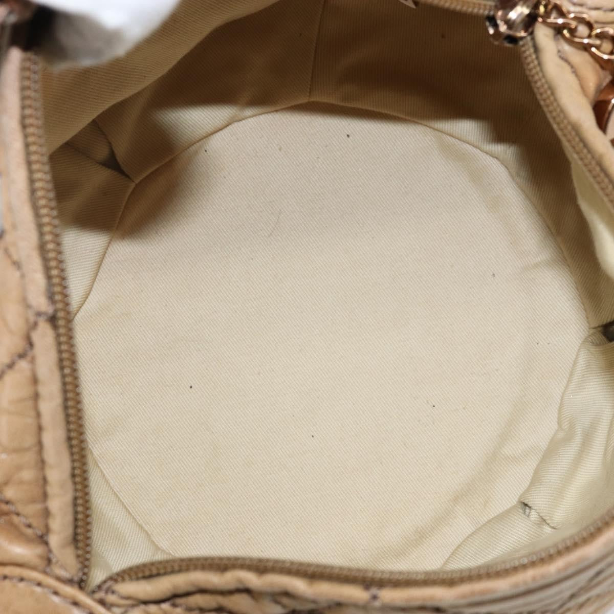 Chanel Cloudy Bundle Hobo Quilted Lambskin Brown Leather Bag (Pre-Owned)