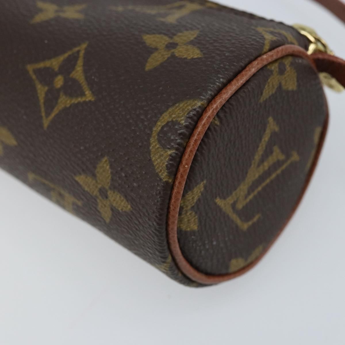 Louis Vuitton Papillon Pochette Monogram Canvas Brown Canvas Clutche & Pouche Bag (Pre-Owned)
