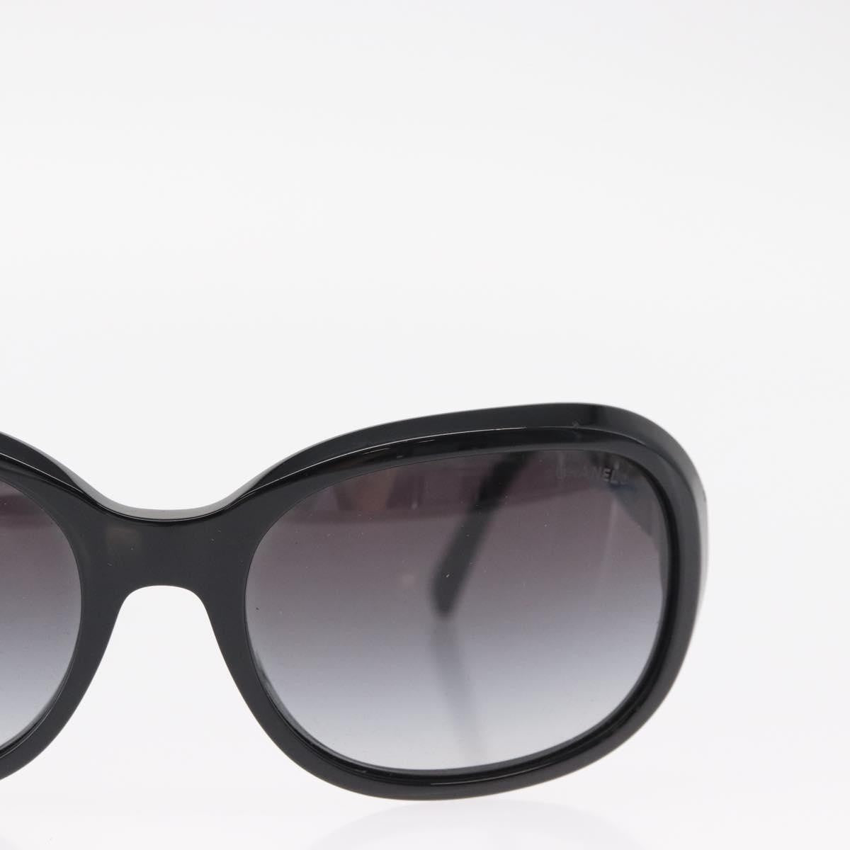 Chanel Logo Cc Sunglasses Plastic Black Plastic Sunglasse Accessory (Pre-Owned)