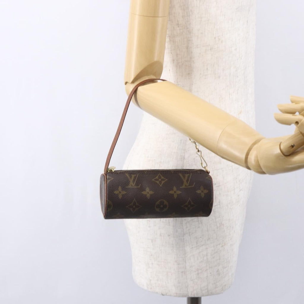 Louis Vuitton Papillon Pochette Monogram Canvas Brown Canvas Clutche & Pouche Bag (Pre-Owned)