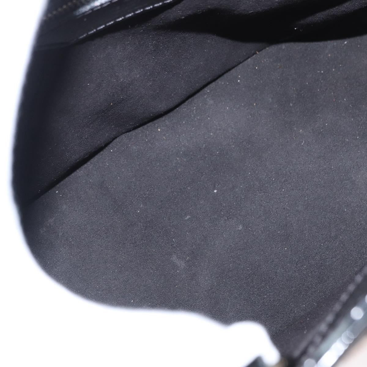 Louis Vuitton Mirabeau Handbag Electric Epi Leather Black Leather Handbag (Pre-Owned)
