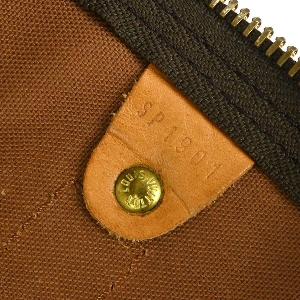 Louis Vuitton Keepall Bag Monogram Canvas Brown Canvas Travel Bag Bag (Pre-Owned)