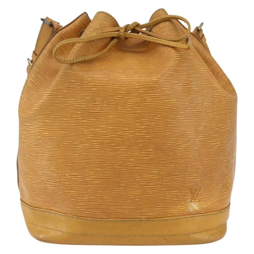 Louis Vuitton Petit Noe Nm Handbag Epi Leather Yellow Leather Shoulder Bag Bag (Pre-Owned)