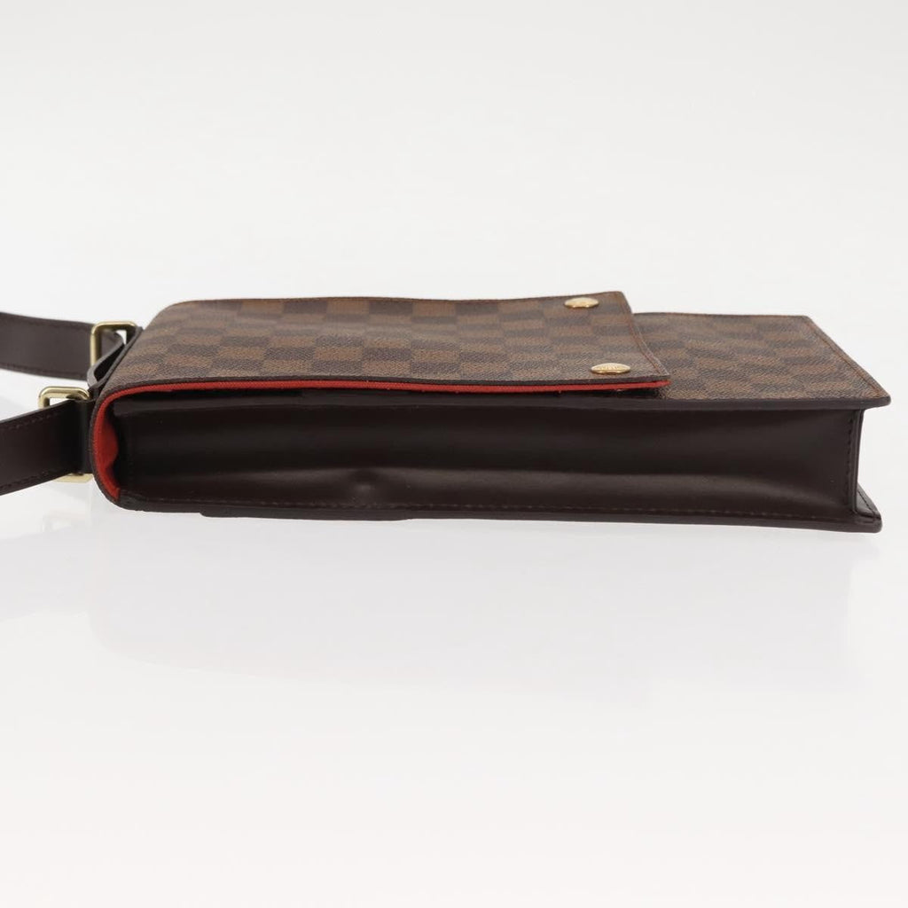Louis Vuitton Portobello Messenger Damier Brown Canvas Shoulder Bag Bag (Pre-Owned)
