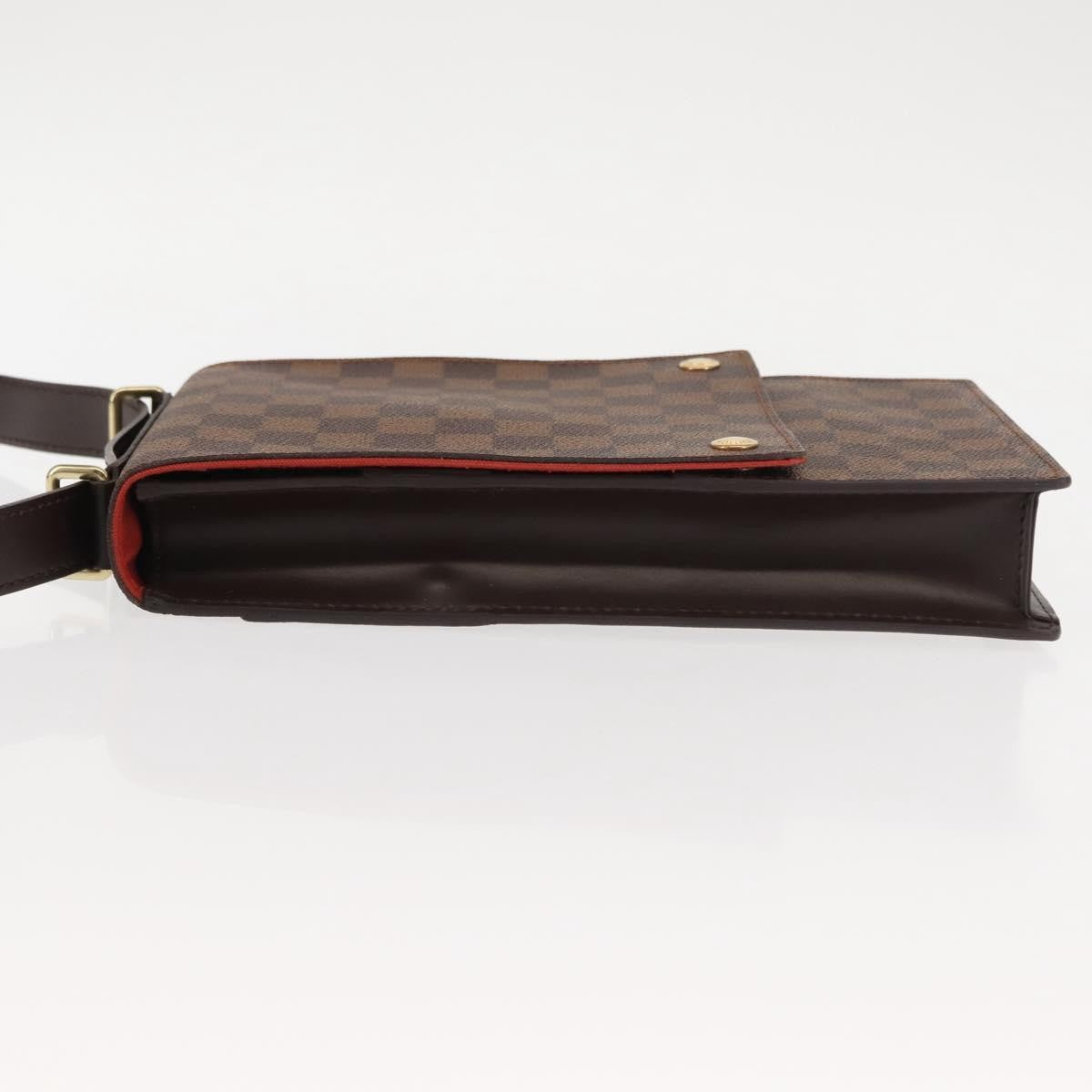 Louis Vuitton Portobello Messenger Damier Brown Canvas Shoulder Bag Bag (Pre-Owned)