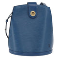 Louis Vuitton Cluny Shoulder Bag Epi Leather Blue Leather Shoulder Bag Bag (Pre-Owned)