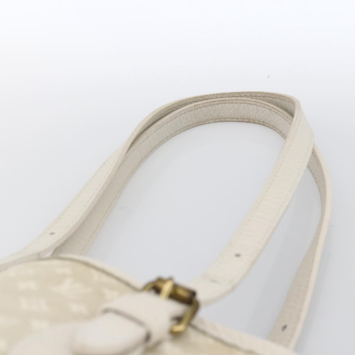 Louis Vuitton Petit Bucket Bag Mini Lin Beige Canvas Shoulder Bag Bag (Pre-Owned)