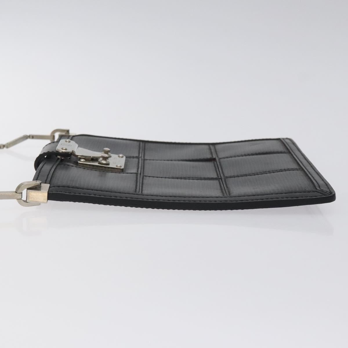 Louis Vuitton Mojito Handbag Stretch Epi Leather Black Leather Shoulder Bag Bag (Pre-Owned)