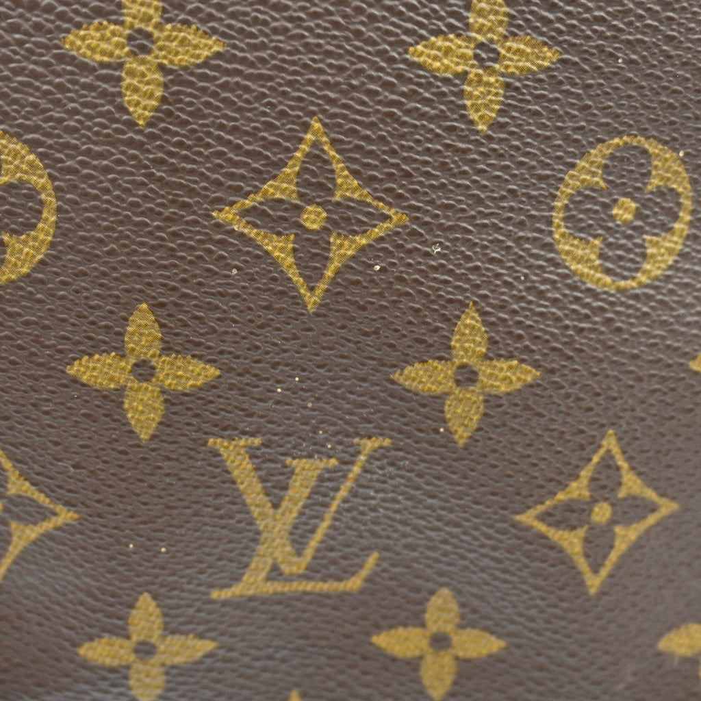 Louis Vuitton Keepall Bag Monogram Canvas Brown Canvas Travel Bag Bag (Pre-Owned)