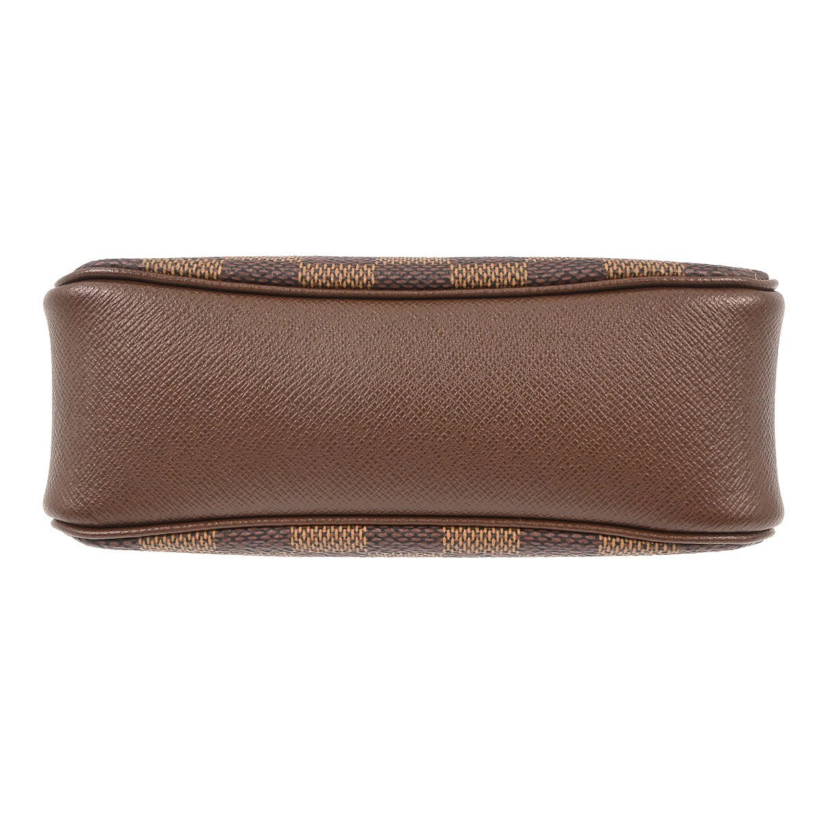 Louis Vuitton Trousse Make Up Bag Damier Brown Canvas Shoulder Bag Bag (Pre-Owned)