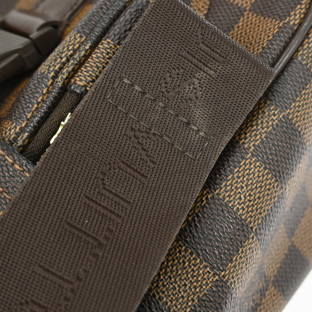 Louis Vuitton Melville Messenger Bag Damier Brown Canvas Shoulder Bag Bag (Pre-Owned)