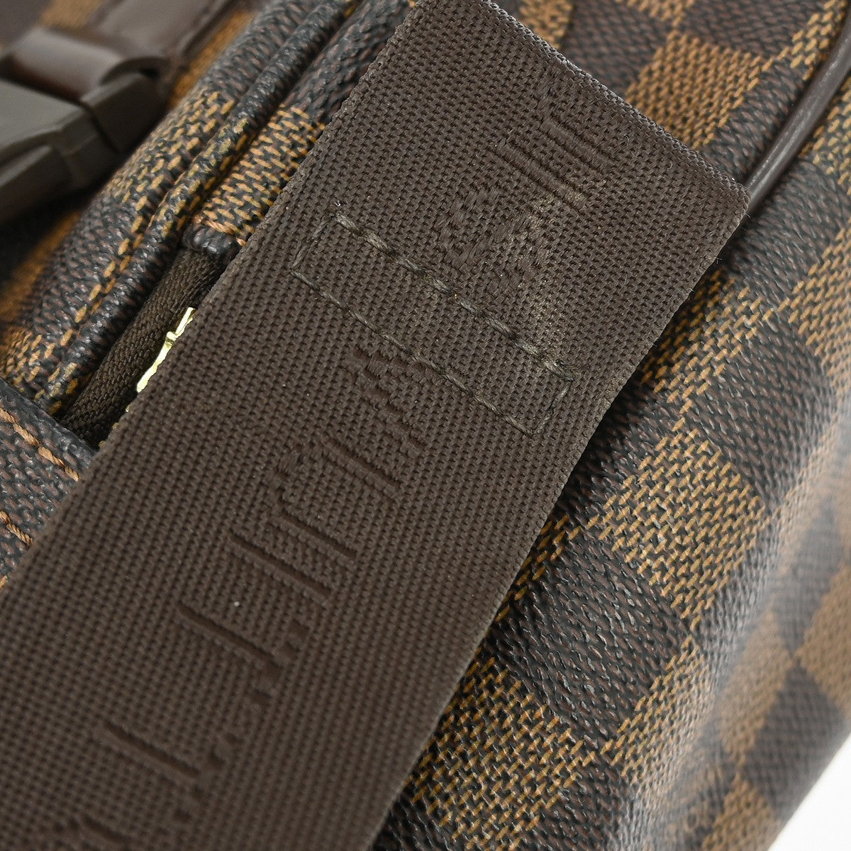 Louis Vuitton Melville Messenger Bag Damier Brown Canvas Shoulder Bag Bag (Pre-Owned)