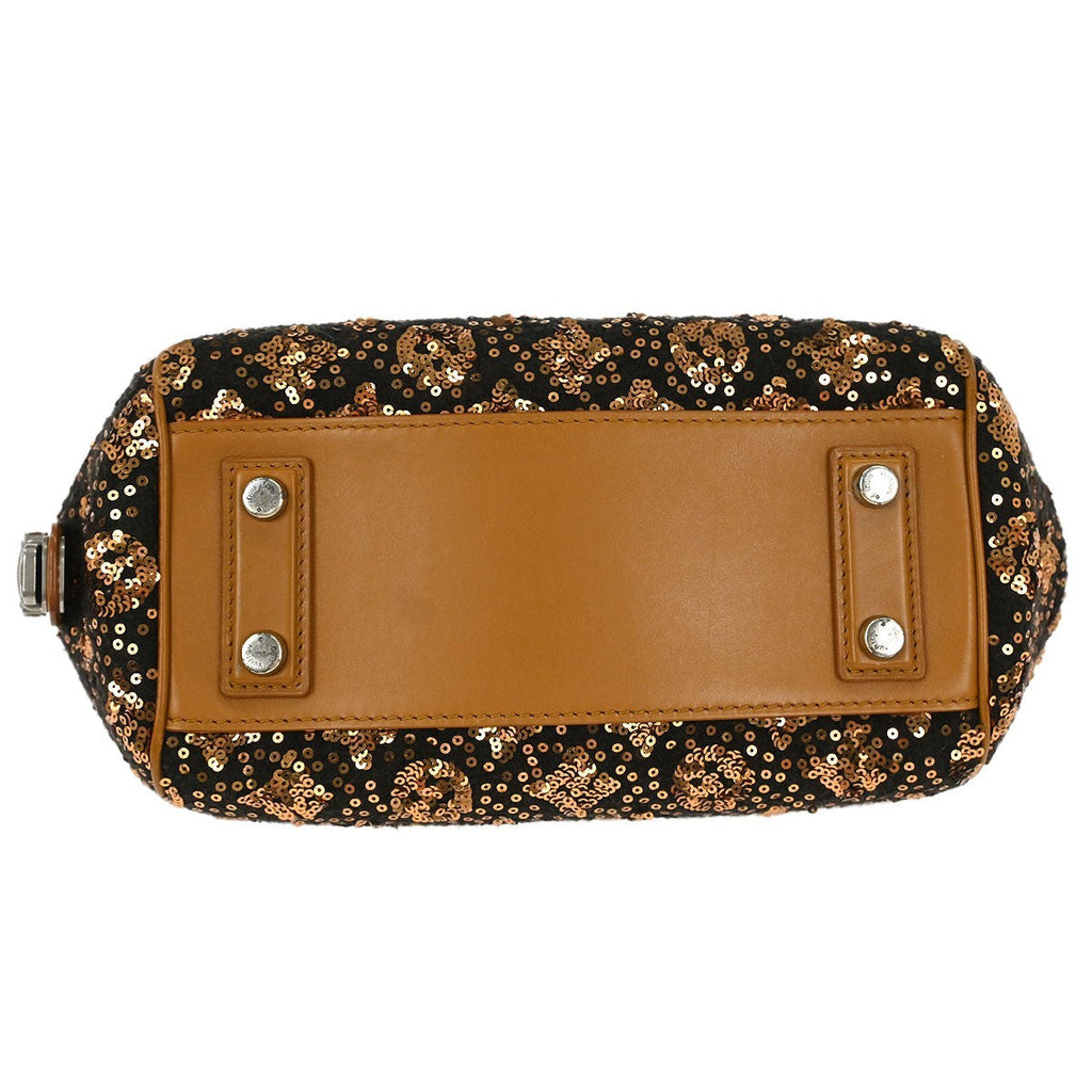 Louis Vuitton Baby Speedy Bag Limited Edition Sunshine Express Brown Leather Handbag (Pre-Owned)