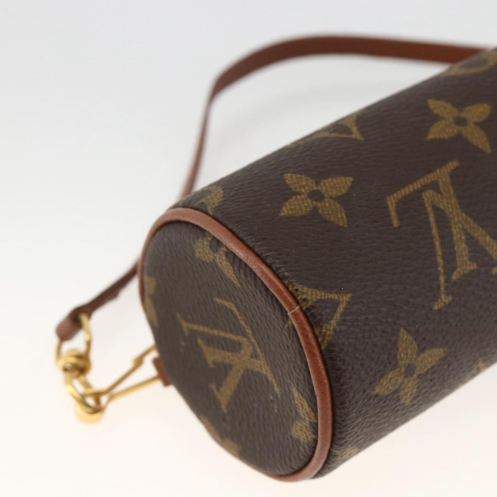 Louis Vuitton Papillon Pochette Monogram Canvas Brown Canvas Clutche & Pouche Bag (Pre-Owned)