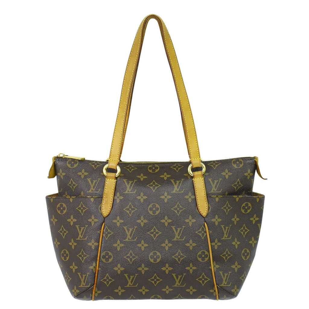 Louis Vuitton Totally Handbag Monogram Canvas Brown Canvas Tote Bag Bag (Pre-Owned)